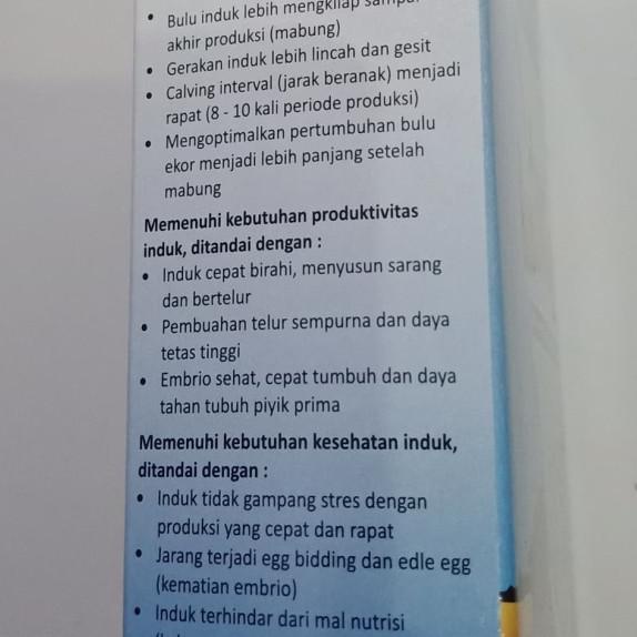 Voer Evolution Shama Food Breeding Pakan Ternak Murai Batu