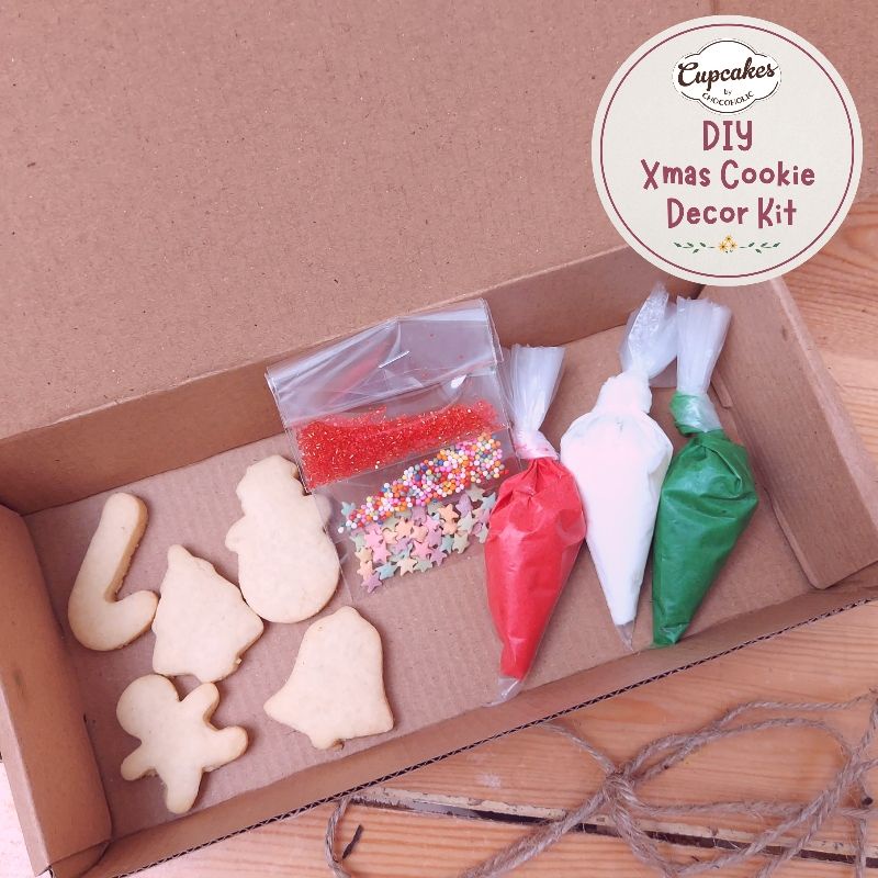 

DIY Xmas Cookie Decor Kit - Menghias Cookie Natal sendiri