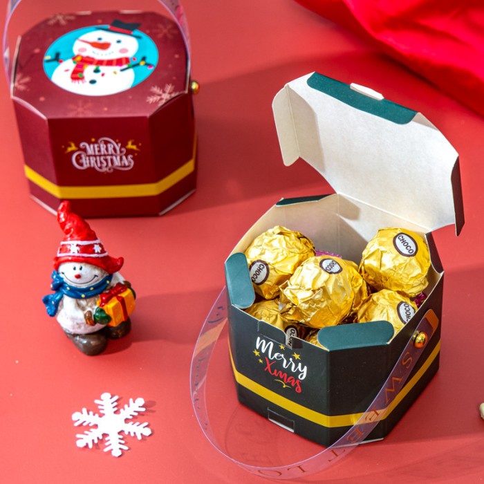 

```````] Xmas Box Handle Candy Premium / Box handle Premium Santa Natal