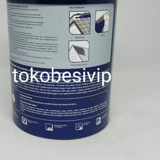 DULUX AQUASHIELD CAT PELAPIS ANTI BOCOR 1KG - abu muda
