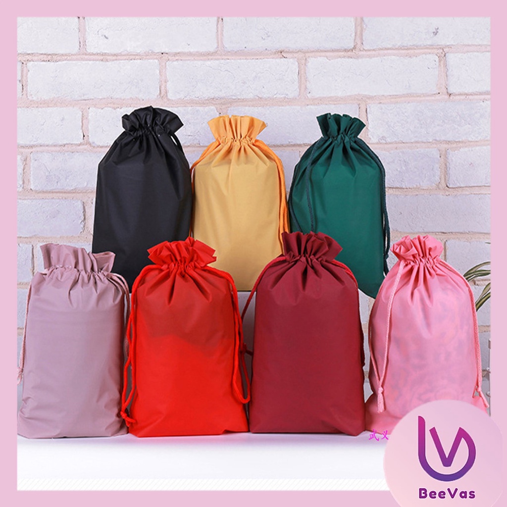 BV.ID PC930 Pouch Serbaguna Organizer Travel Tas Serut Kosmetik Warna Polos