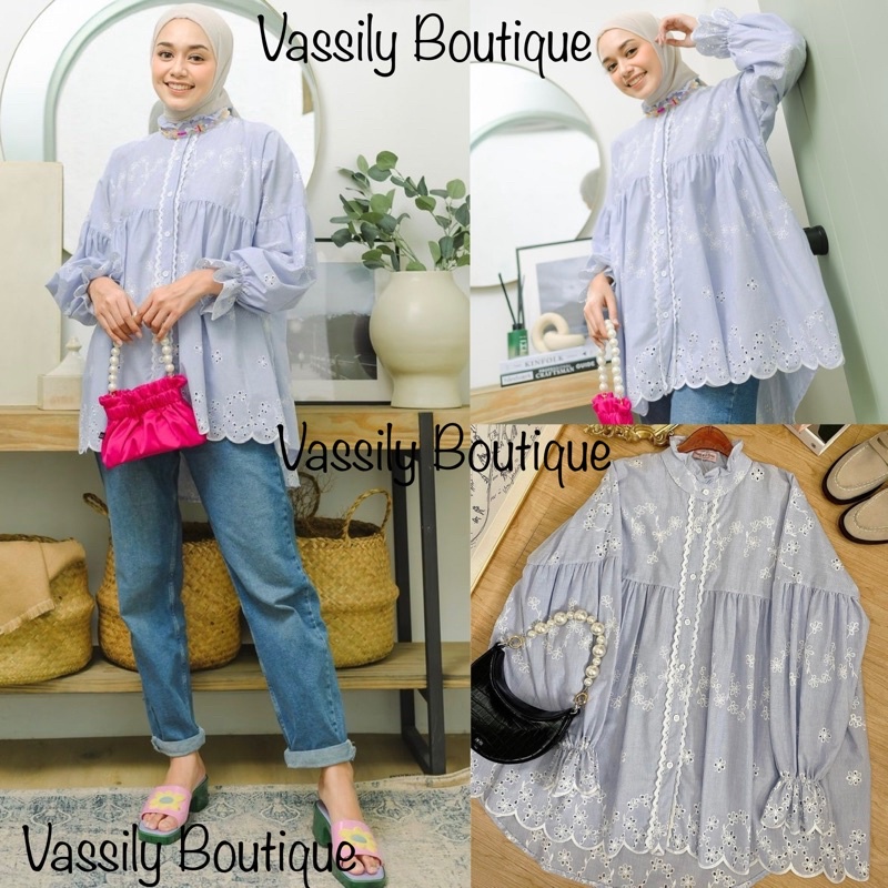 Heidi Top Daira, Gardenia, Shiroi Blue, Shenina, Ayana, Jelita, Briani by Haidee & Orlin