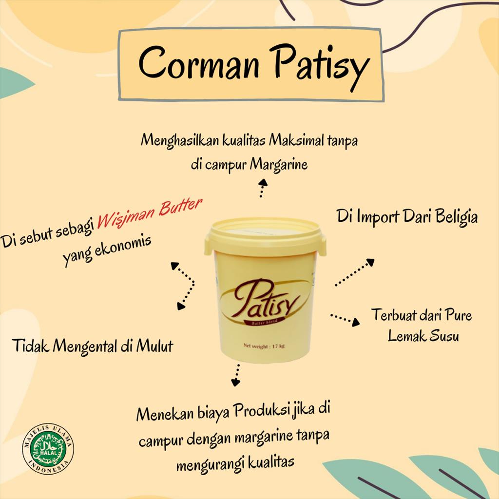 Corman Patisy Butter 500gr 2