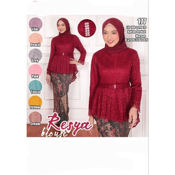 blouse-kebaya modern