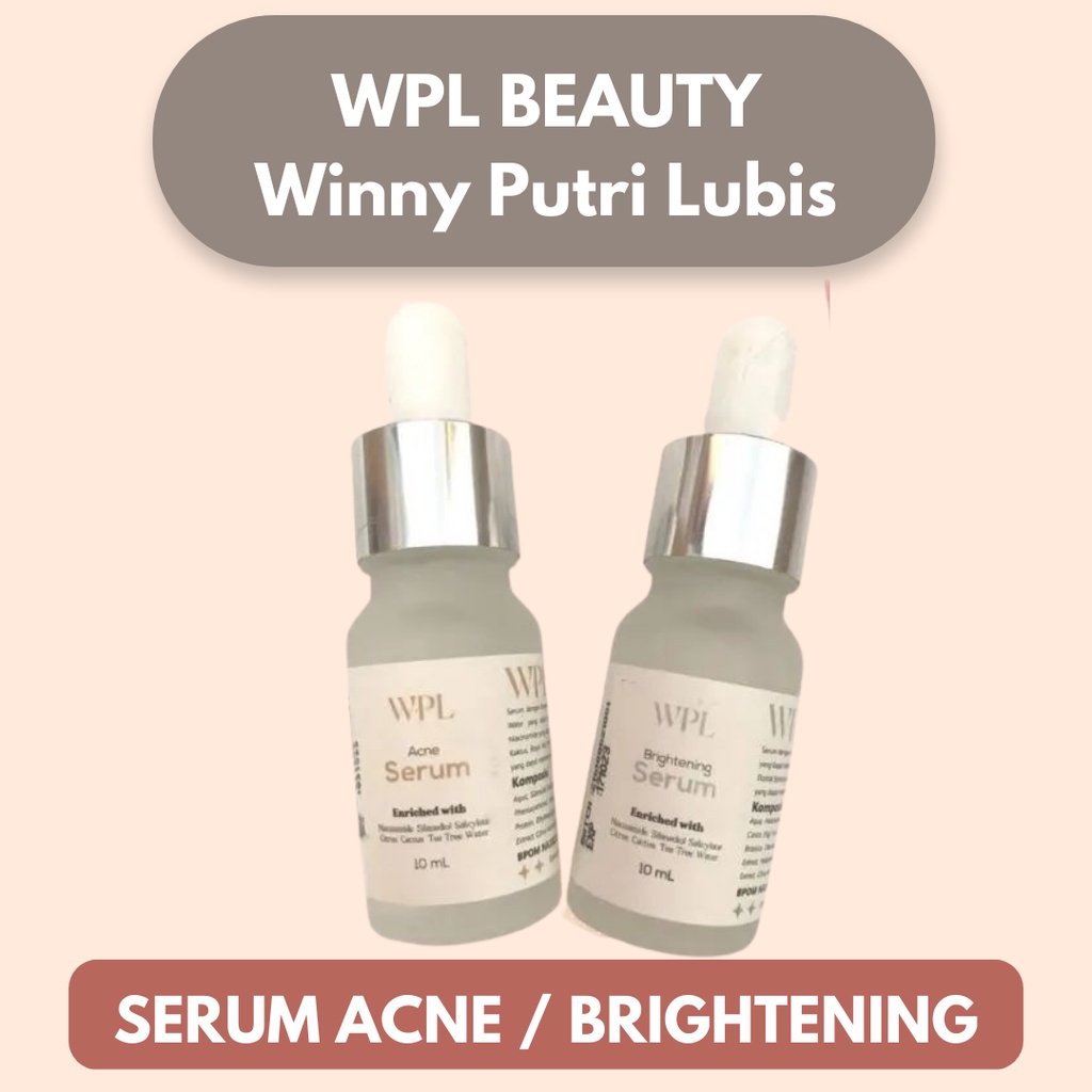 WPL BEAUTY SKINCARE SERUM ACNE / BRIGHTENING SERIES