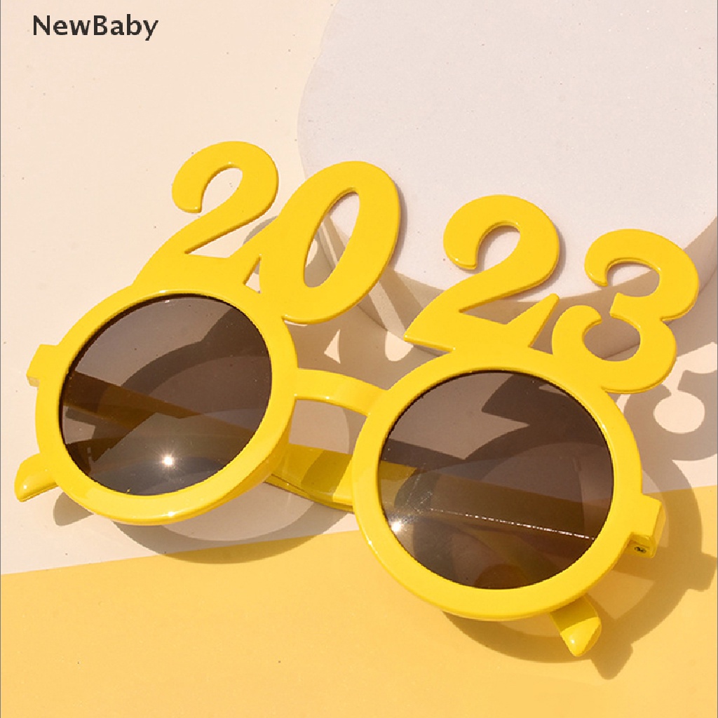 Kacamata Desain Angka 2023 Tahun Baru Untuk Aksesoris Pesta