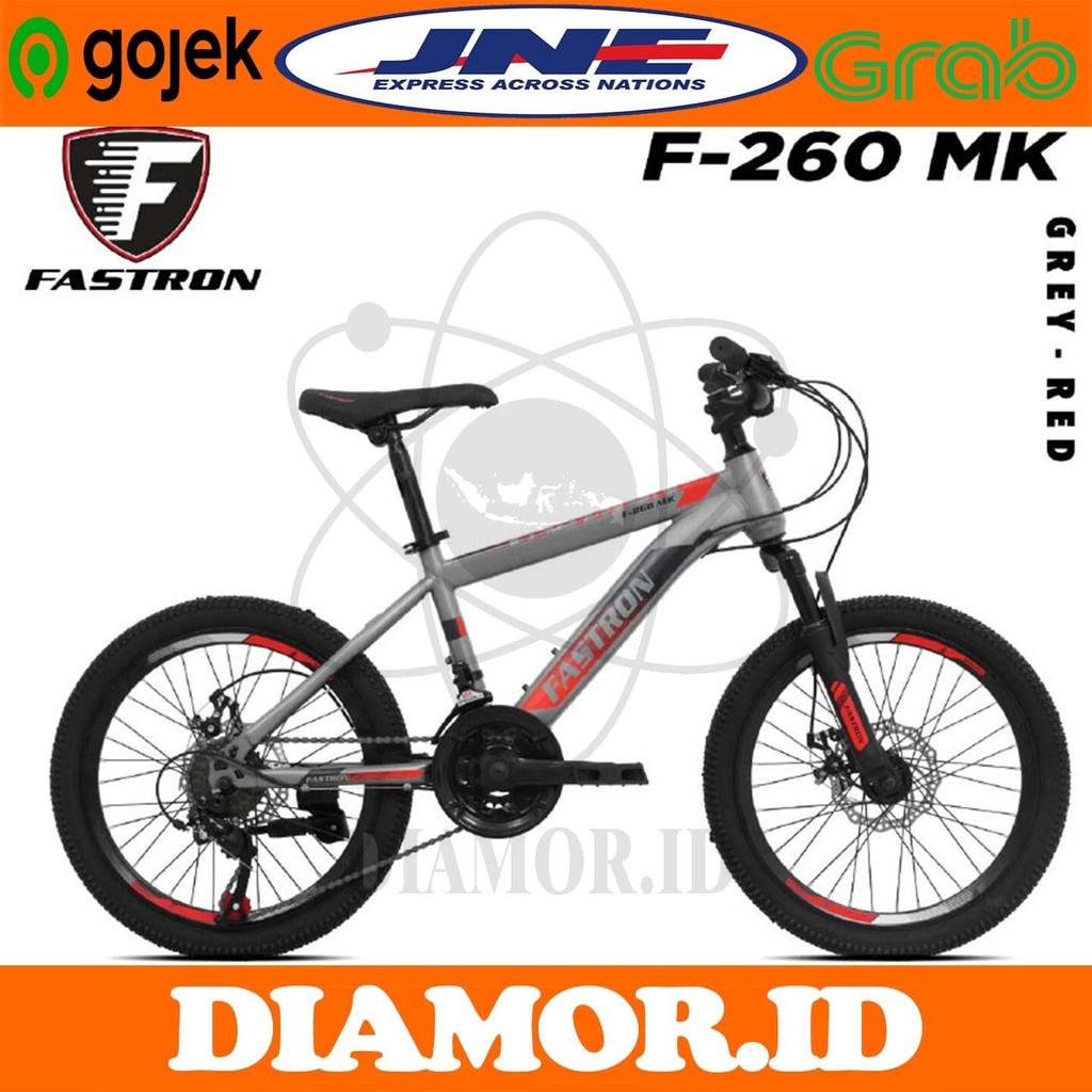 Sepeda Gunung 20 26 24 Inch MTB FASTRON F 260 MK By Pacific 3x7 Speed