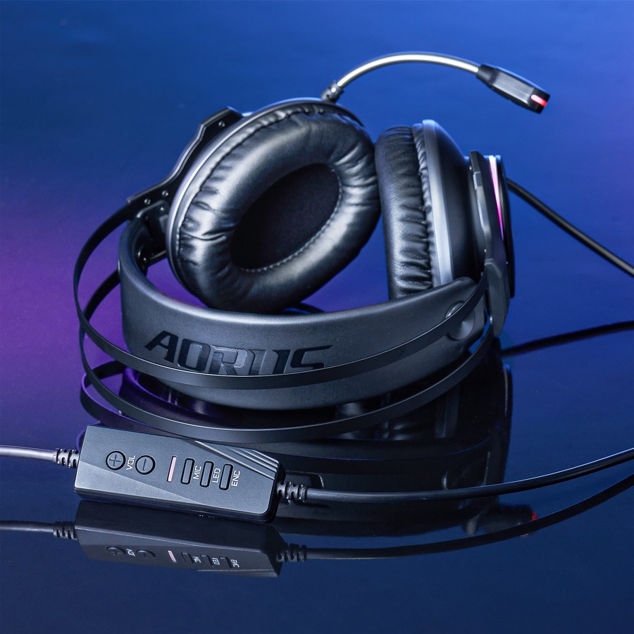 GIGABYTE AORUS H1 Gaming Headset RGB - 7.1