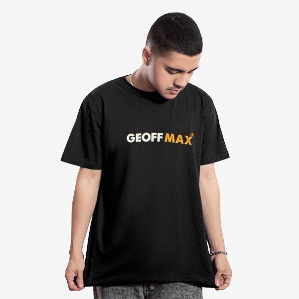 Geoff Max - kaos geoffmaxx Wigor Black | T-Shirt Pria  / baju kaos geoff maxx termurah / kaos distro
