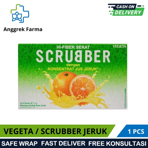 

VEGETA/SCRUBBER JERUK ISI 6 SACHET/MEMBANTU MELANCARKAN BUANG AIR BESAR