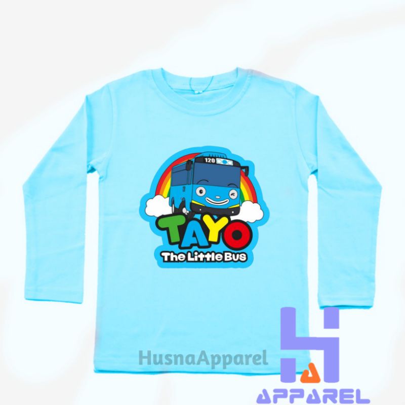 BAJU ANAK KAOS ANAK TAYO THE LITTLE BUS