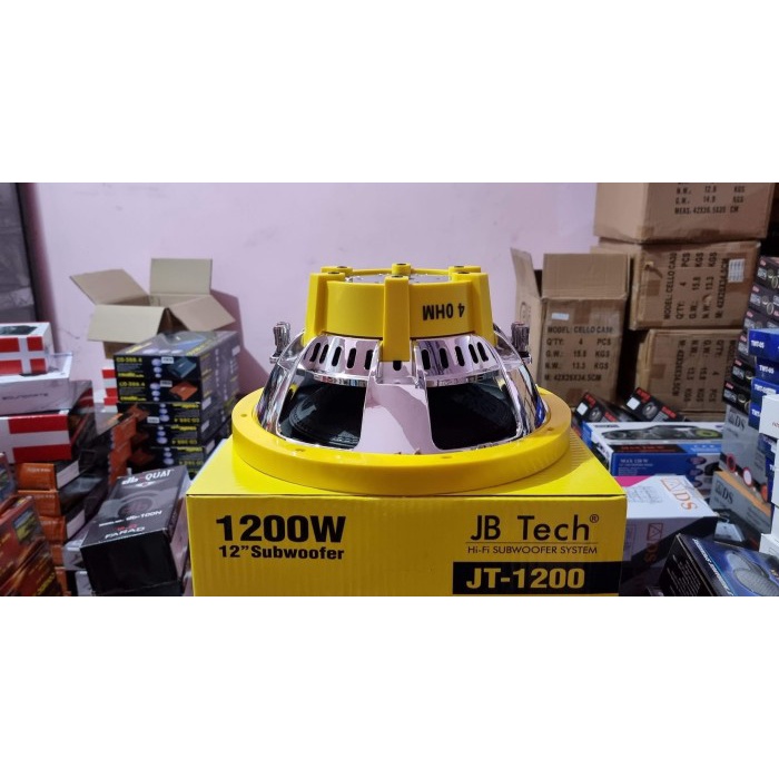 SUBWOOFER AUDIO JBTECH 12INCH DOBELL COILL MAGNET BESAR