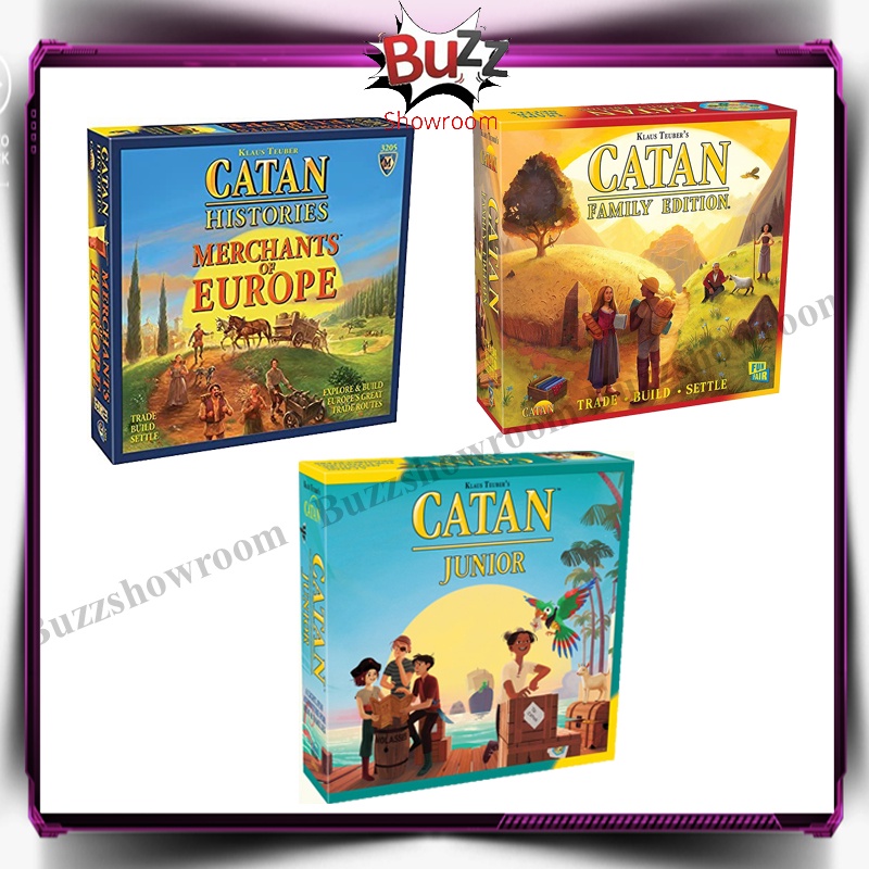 Catan Histories Merchants of Europe Junior Family Edition Board Game