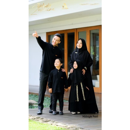 Moslem Ori Eid Series Couple Family Set Sarimbit Afas 2023 Zubair & Zuhaira (Open PO Ready Maret 202