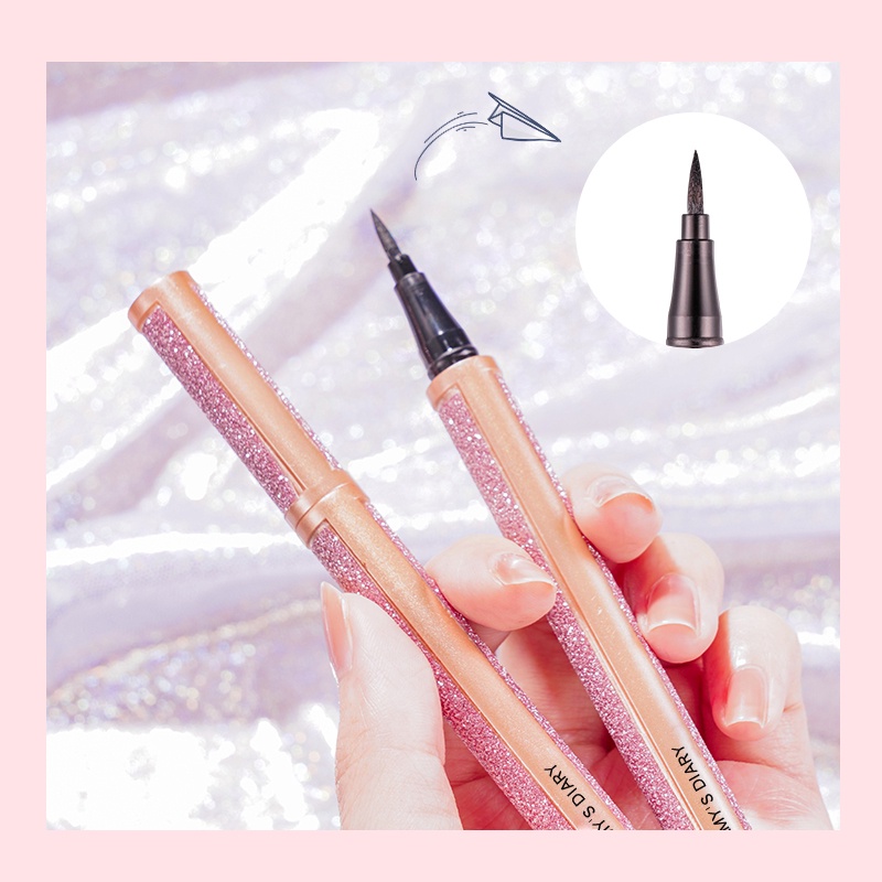 AMY'S DIARY Starry Sky Eyeliner Pen Long-Langsting and Tahan Lama