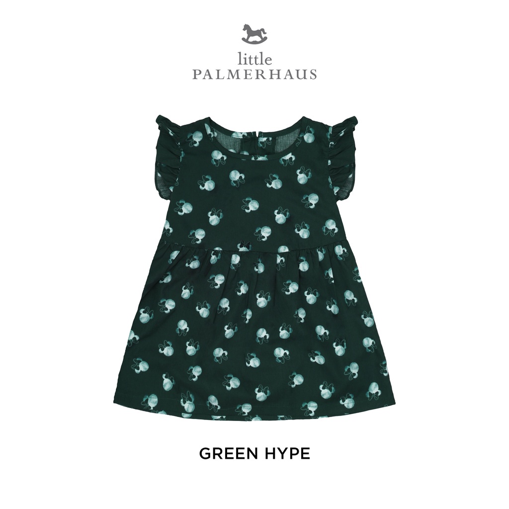 Little Palmerhaus Frill Sleeve Dress Anak Perempuan