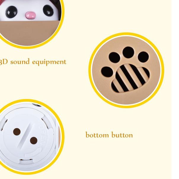 Celengan Kucing Unik Lucu Ocelot Remover - Kucing