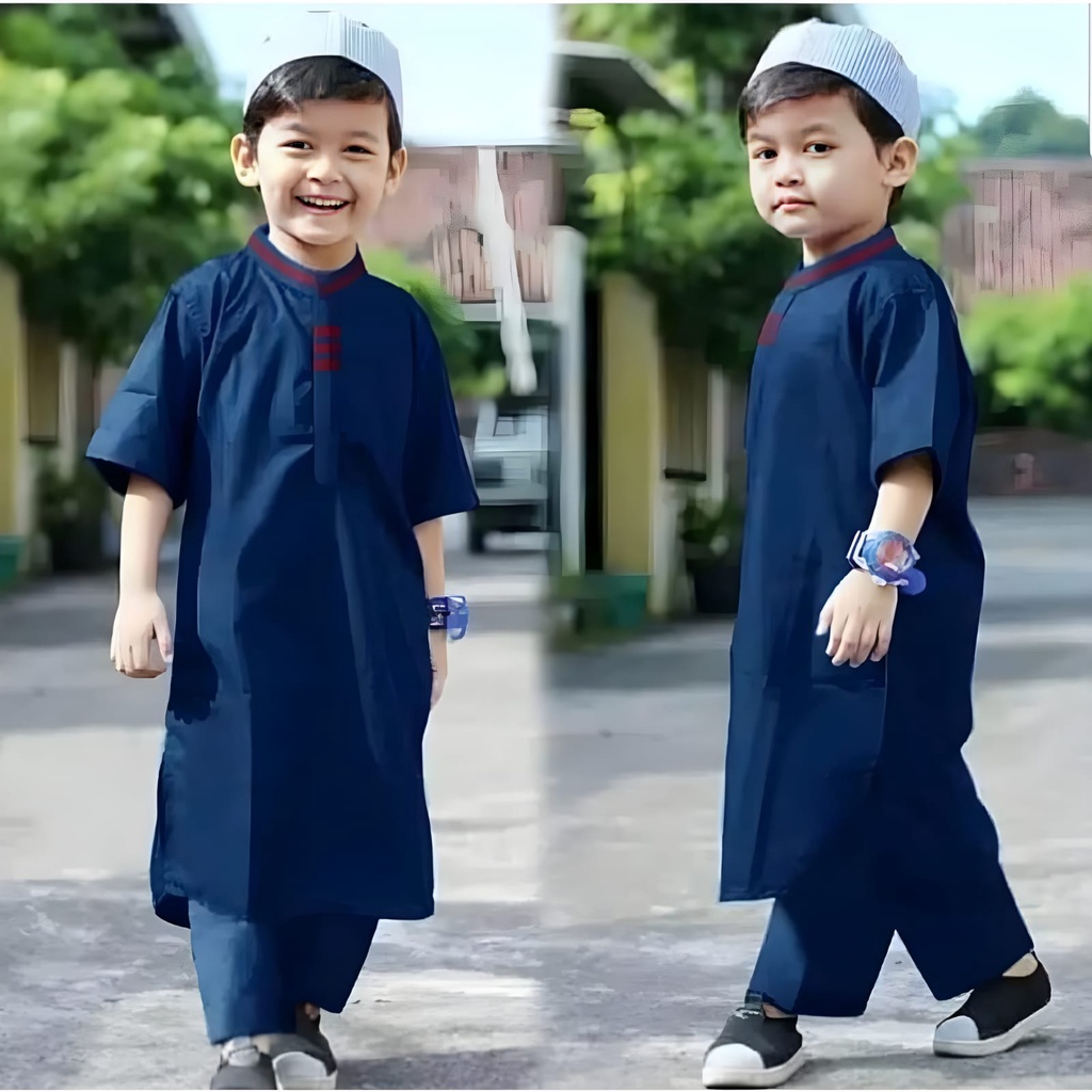 PROMO SETELAN BAJU KOKO JUBAH ANAK 1-10 TAHUN/ SET KOKO GAMIS ANAK 1-10 TAHUN /FASHION MUSLIM ANAK TERBARU/BAJU LEBARAN ANAK