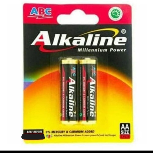 Baterry Baterai Batere ABC Alkaline A2 AA isi 2 Original