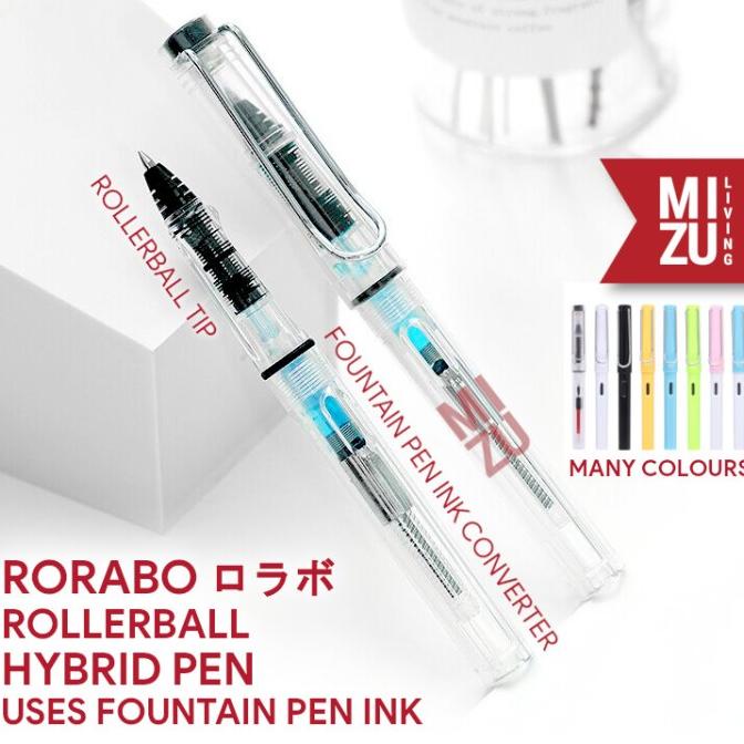 

TERMURAH MIZU RORABO Rollerball Pen Hybrid Pen Menggunakan Fountain Pen Ink /ALAT TULIS AESTHETIC/ALAT TULIS SEKOLAH/ALAT TULIS SET/ALAT TULIS LENGKAP/ALAT TULIS ANAK/ALAT TULIS LUCU