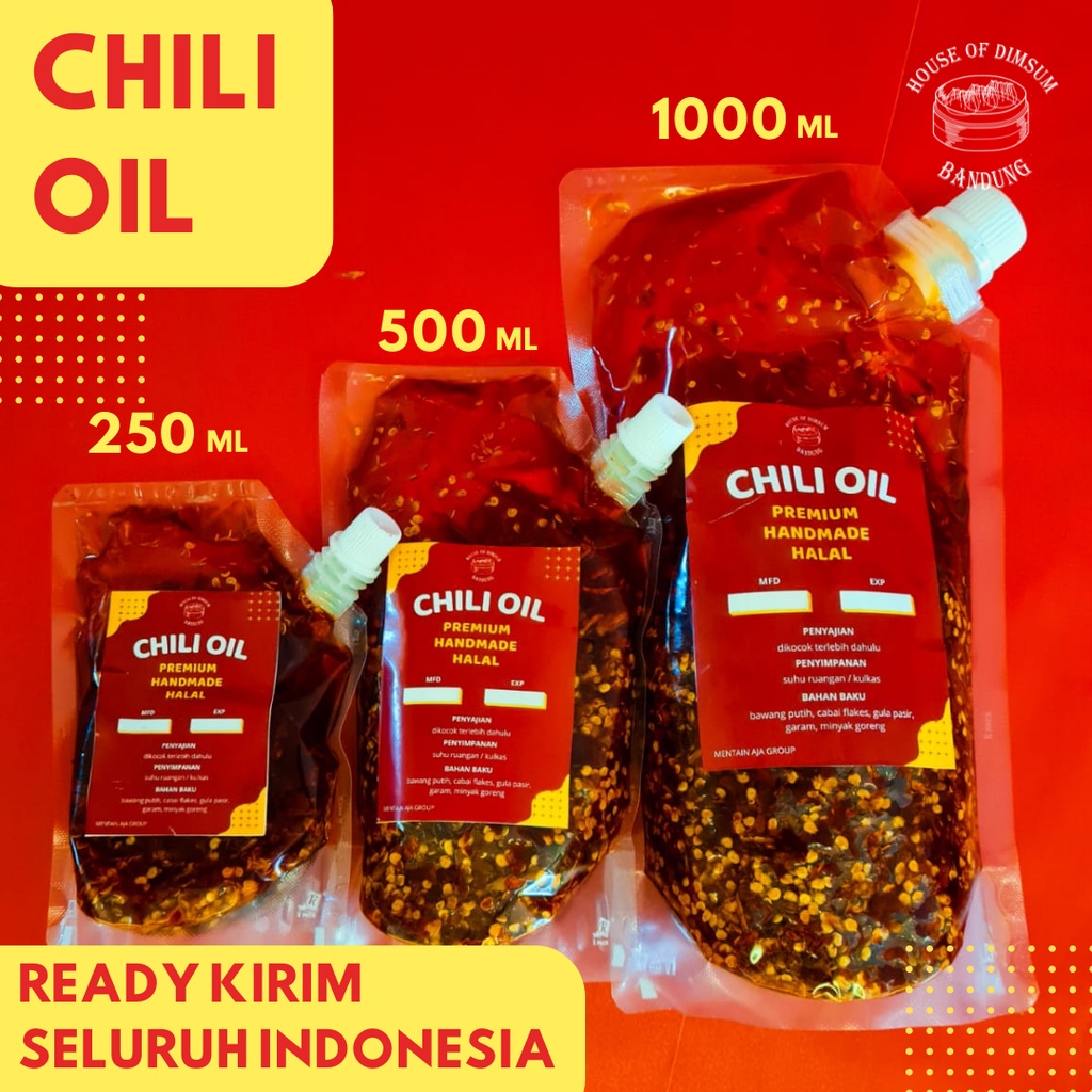 

HG Chili Oil Minyak Cabai Premium ml Pedas