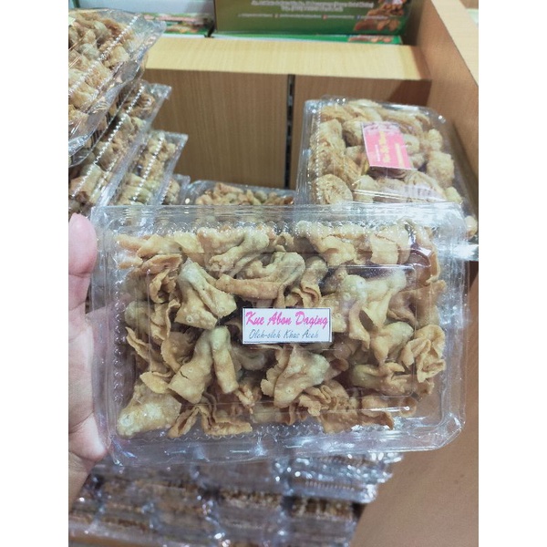 

kue abon daging