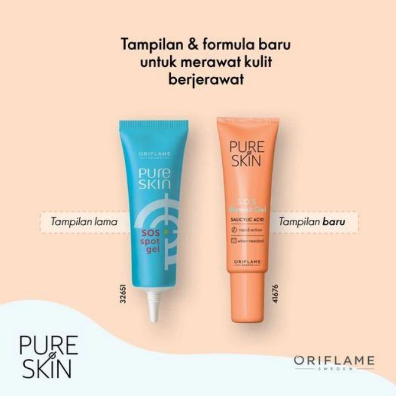 Pure Skin Sos Blemish Gel//Pure Skin Sos Spot Gel//Targeted 24-hour Blemish Care