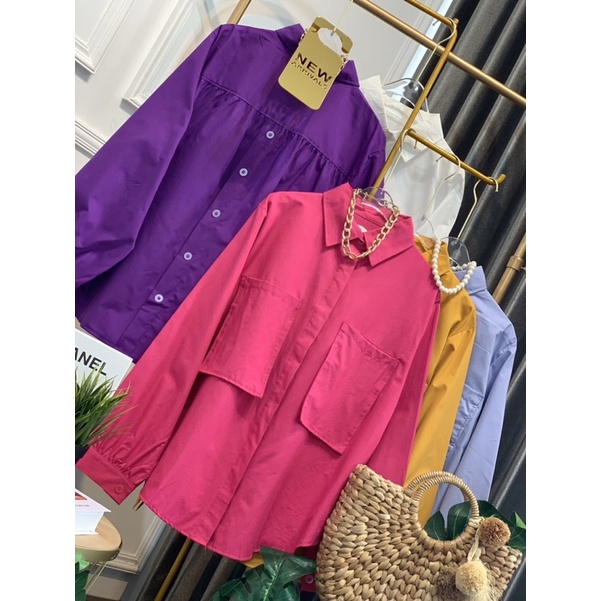 FW B1387 Kemeja Katun Premium Quality