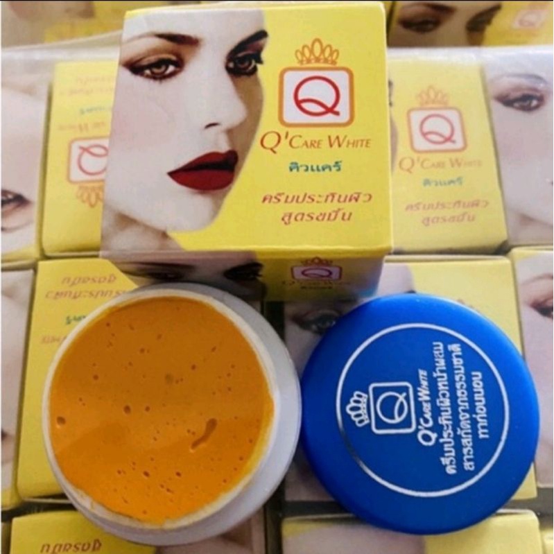 Cream Q'Care Thailand Original Terjamin/QCare Cream Thailand/Q'Care Cream Thailand Kunyit