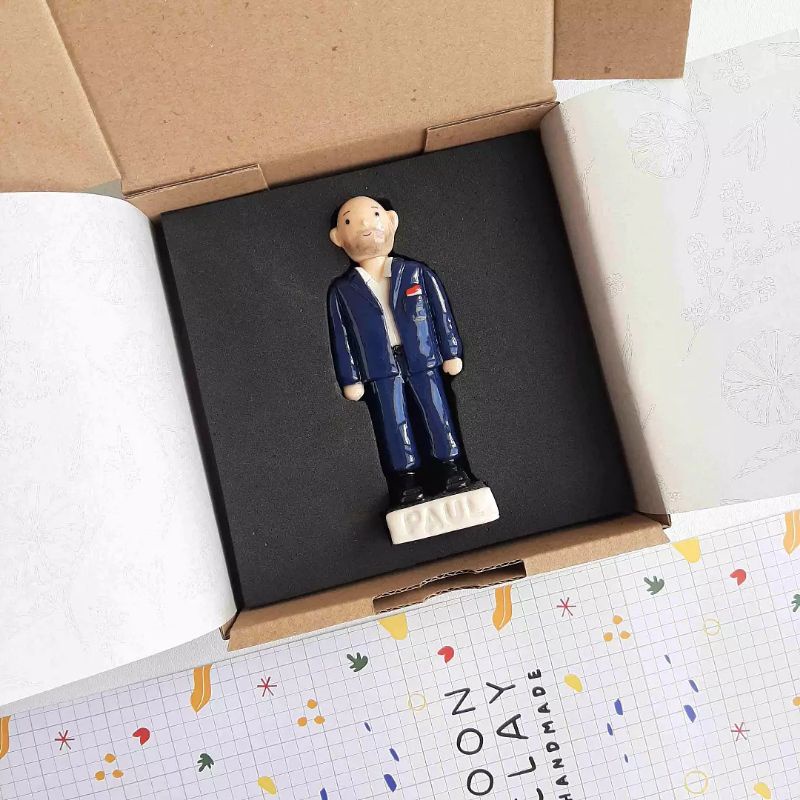 clay figure, custom figure, custom kado, custom clay, miniature clay, miniatur,  kado handmade, kado