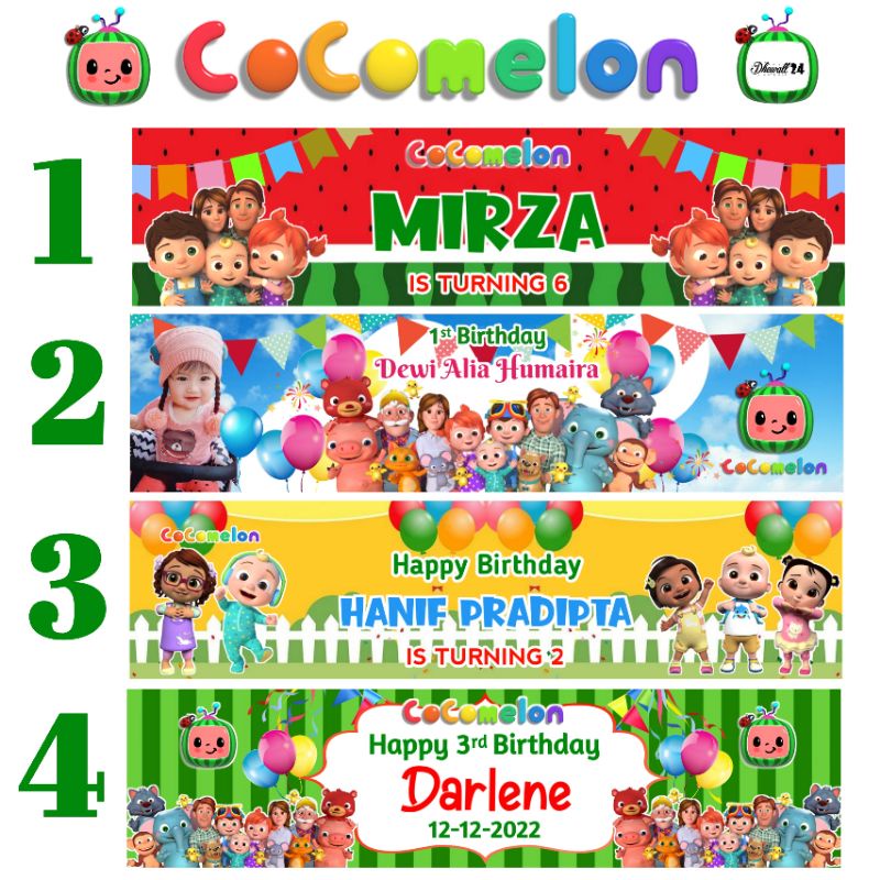 

Label Snack COCOMELON free Plastik