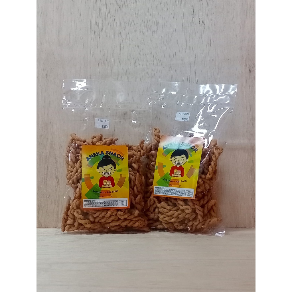 

[ SNACK ] - PLUNTIR MANIS / PLUNTIRAN KECIL / 200GR - ENAK !!!