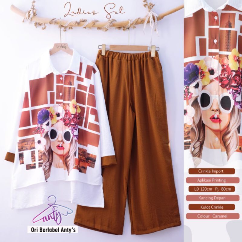 LADIES SET BY ANTY /  IVORY SET BY ANTY