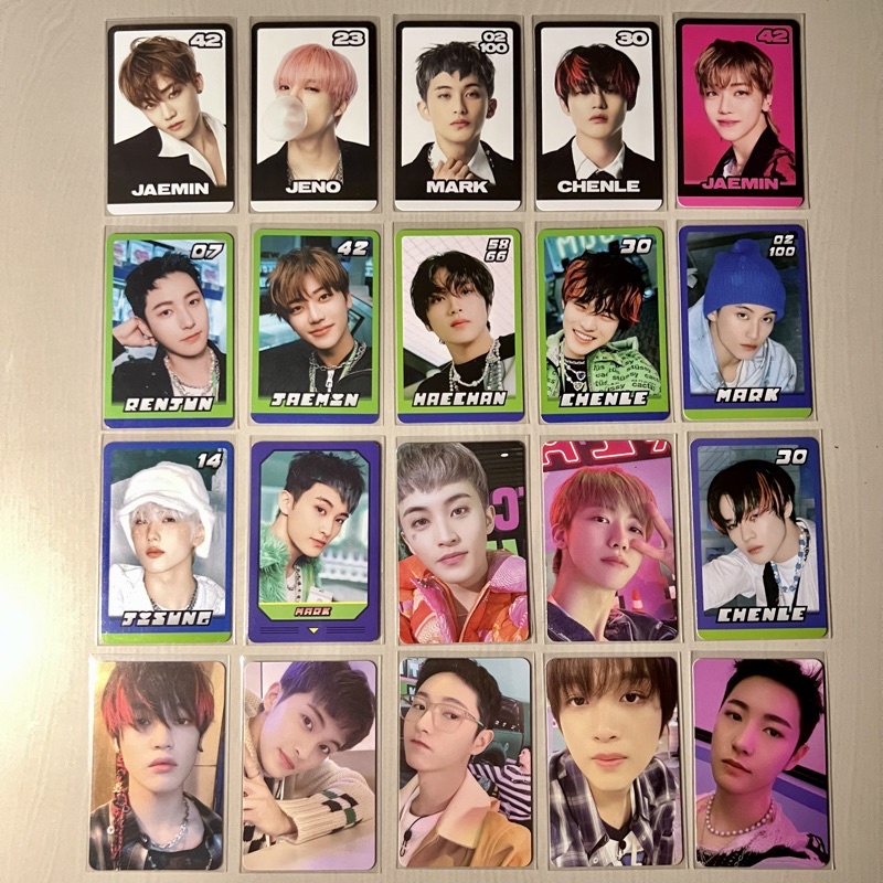 (READY BISA COD) PC TRADING CARD SEALED NCT DREAM MD GLITCH MODE ACRYLIC STAND GAMESTORE ICE A VER J