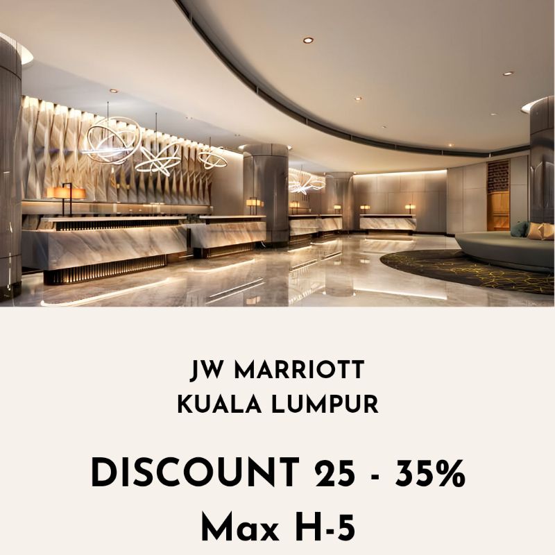 Voucher Hotel JW Marriott Kuala Lumpur Malaysia