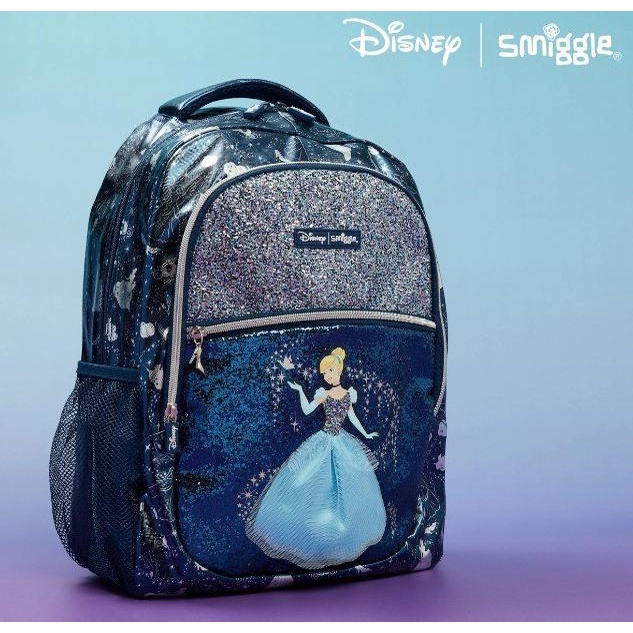 Tas Ransel Smiggle Disney Cinderella Princess Classic Like Original