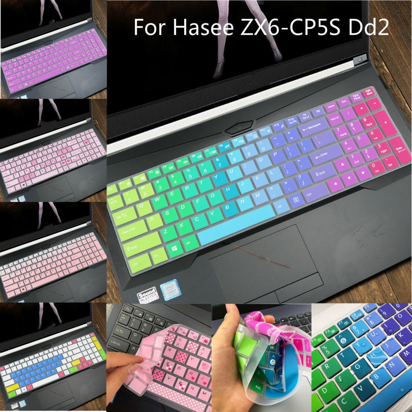 Cover Pelindung Keyboard Bahan Silikon Tahan Air Untuk HASEE Zx6-cp5s Z7M DD2 Z7-KP7SC KP5SC 15.6sc