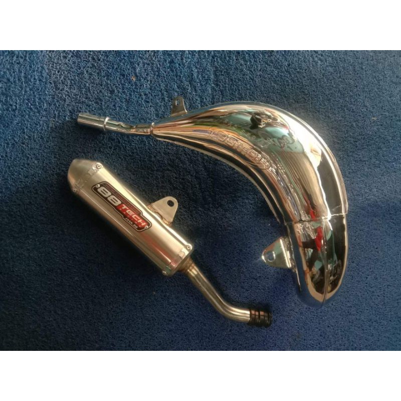 KNALPOT GRASSTRACK NINJA 88 TECH NINJA GTX KOMPETISI COPY FMF