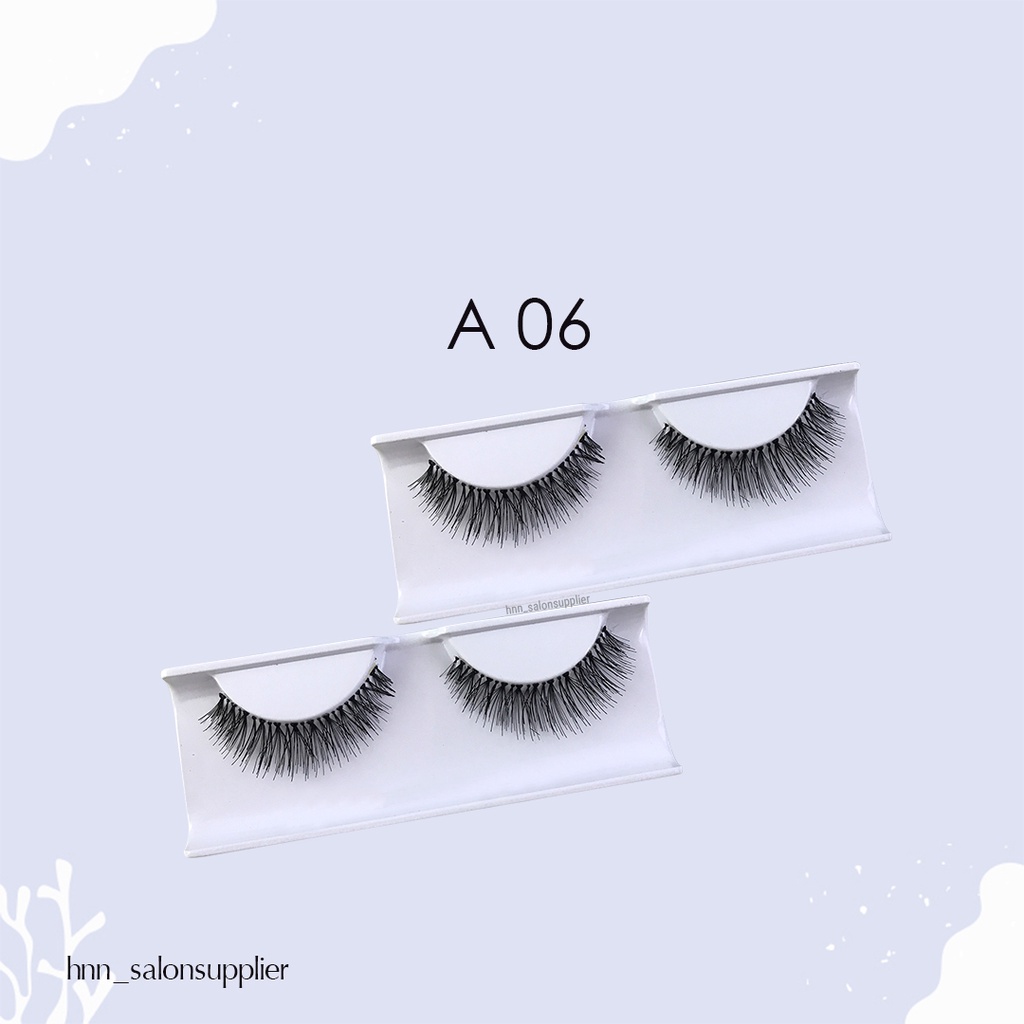 A06 Bulu Mata Palsu Handmade Natural Salma Eyelashes