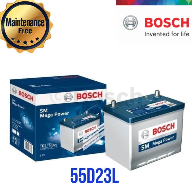 Aki Mobil Bosch 55D23L MF Maitenance Free