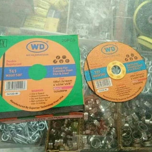 batu grinda potong besi WD(1box 20pcs)