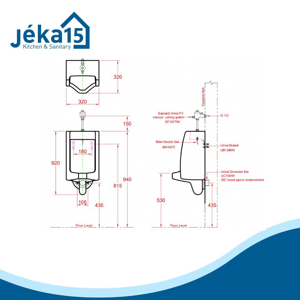 TRILLIUNWARE VELVET URINAL MURAH URINIOR PRIA