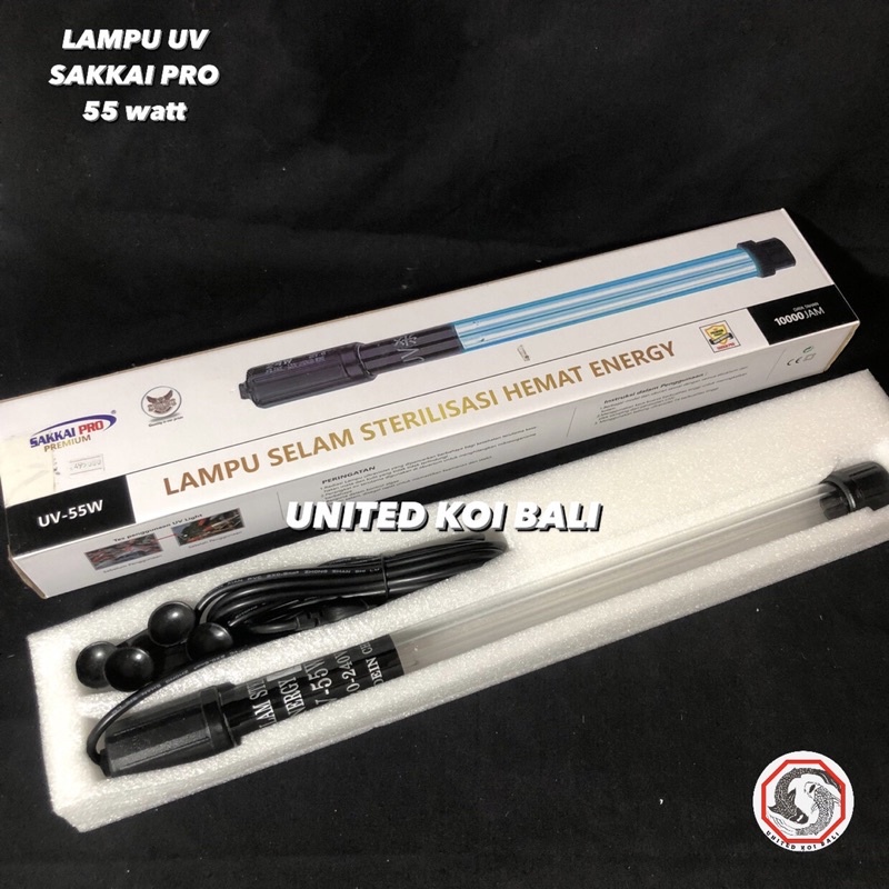 LAMPU UV KOLAM IKAN KOI SAKKAI PRO 55 watt