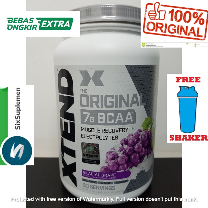 (Bonus Shaker/Sample) Scivation Xtend Bcaa 90 Serving