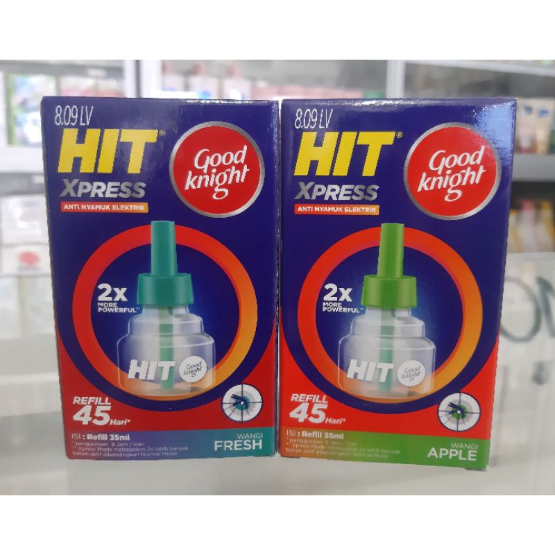 Hit Liquid Xpress Refill Elektrik 35ml - Isi Ulang Obat Nyamuk Elektrik Cair