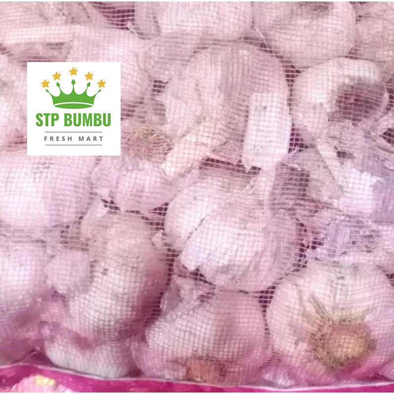 

Bawang Putih Banci Honan Kulit Kotor Karungan Sak Bal 20kg