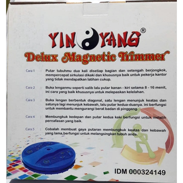 Jogging Magnetic Trimmer Alat Pelangsing Tubuh JOGGING JUMBO YIN YANG