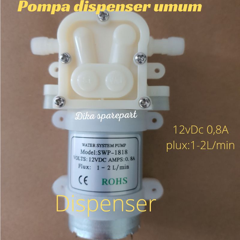 pompa dispenser galon bawah 12v multi