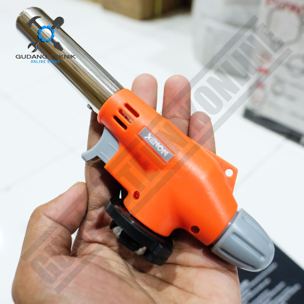 Portable Blow Torch Gas Burner Gas Torch E02310 XENON / Pematik Api Kompor Gas E 02310 XENON