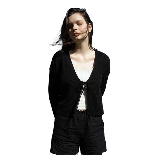 SET Kardigan Rajut wanita + Tank top /Kardigan rajut crop/Kardigan crop/Kardigan rajut Emilly Cardigan Crop Rajut Wanita